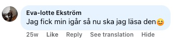Kommentar från läsare